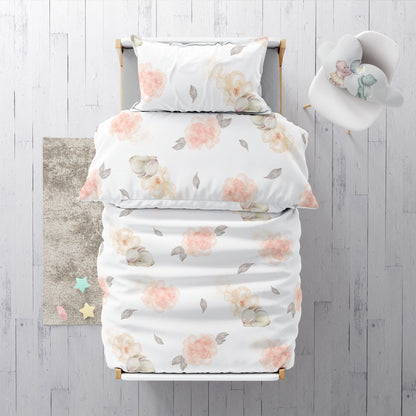 "Flower bunny" premium children's bed linen