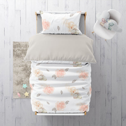 "Flower bunny" premium children's bed linen