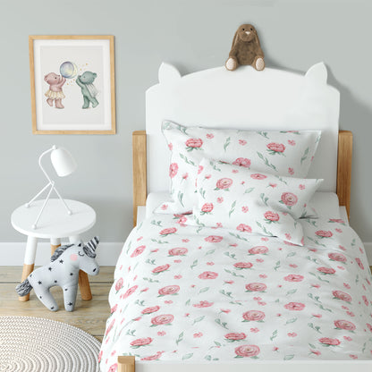 "Flowers" premium children's bed linen