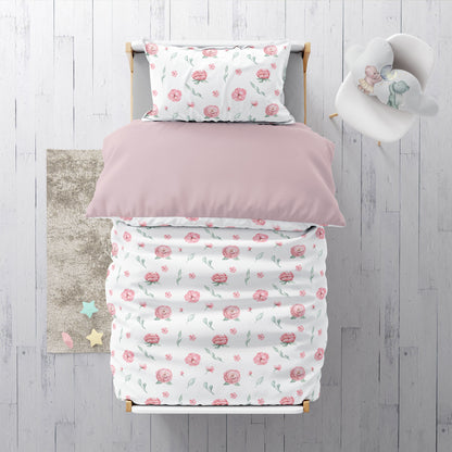 "Flowers" premium children's bed linen