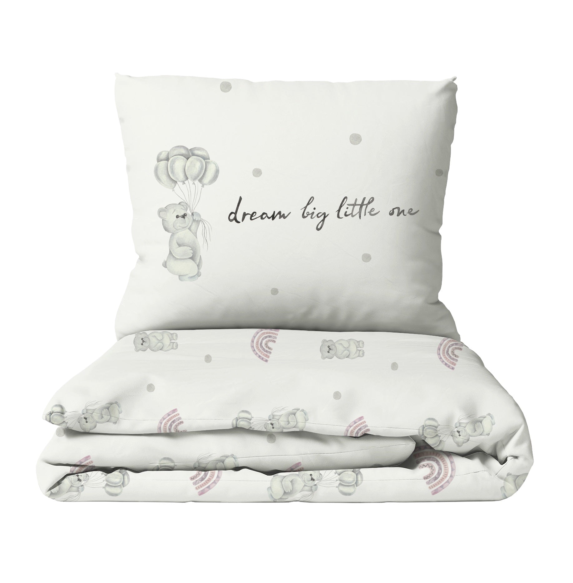 "Dream Big Little One" premium children's bed linen