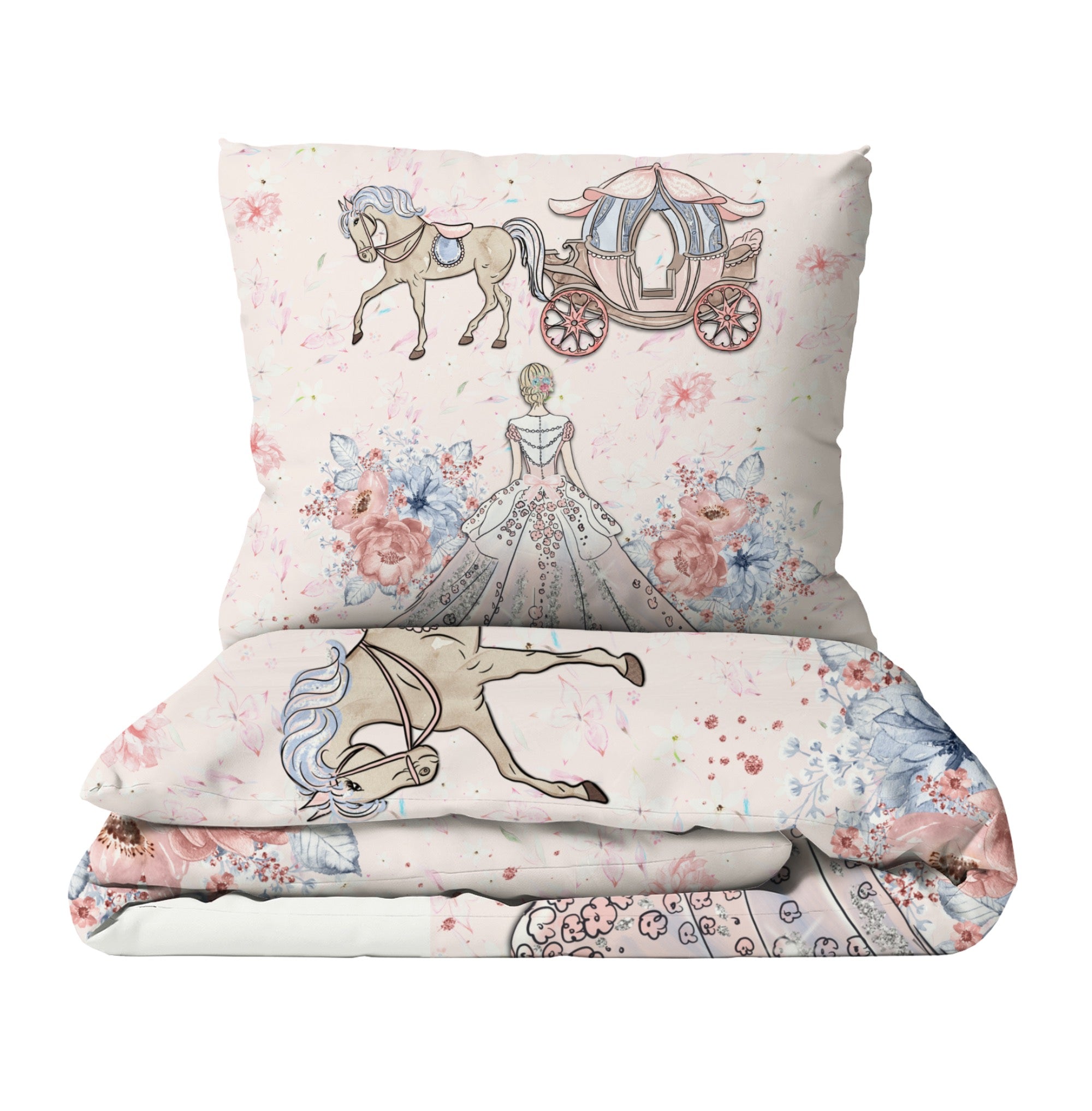 "Flower princess" premium children's bed linen