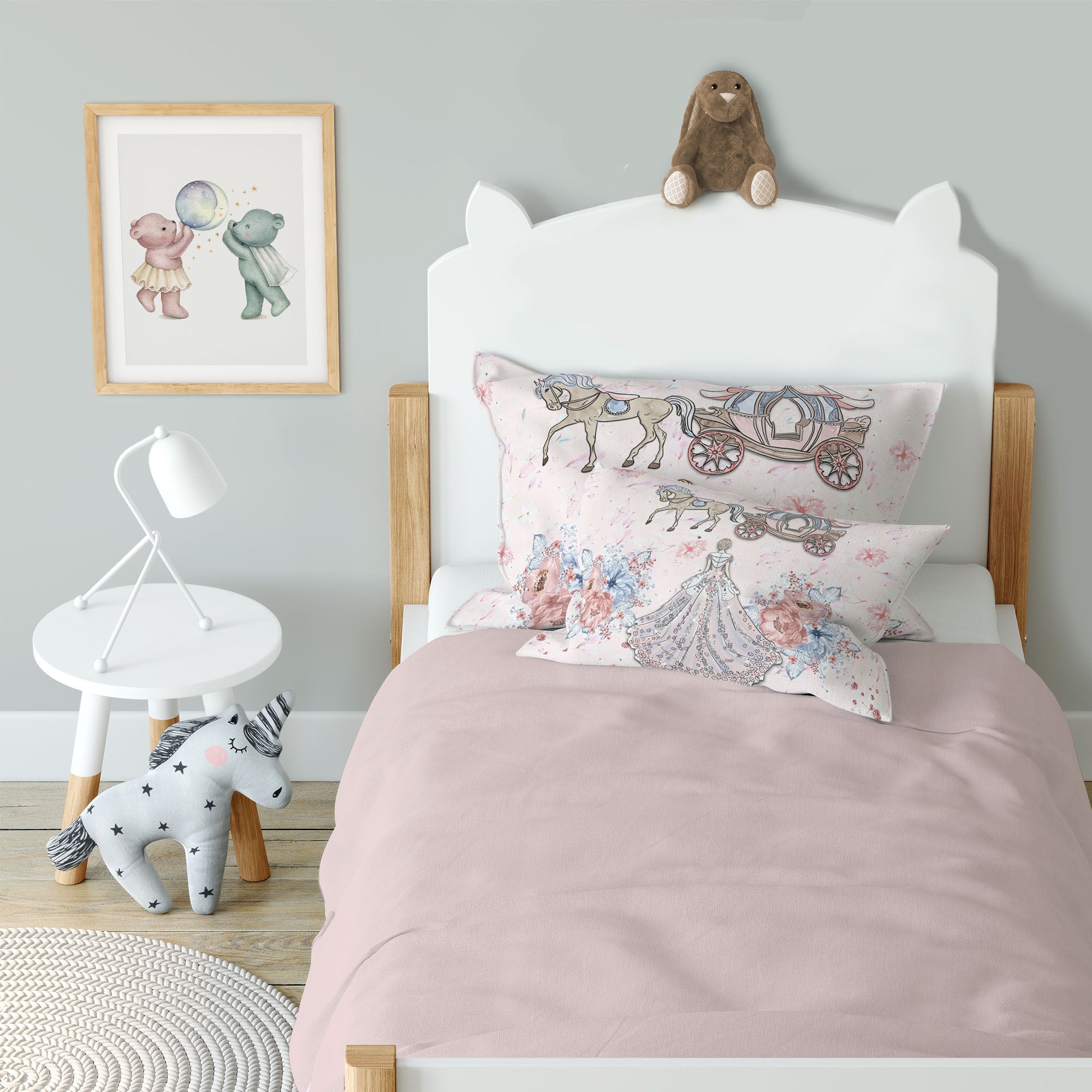 "Flower princess" premium children's bed linen